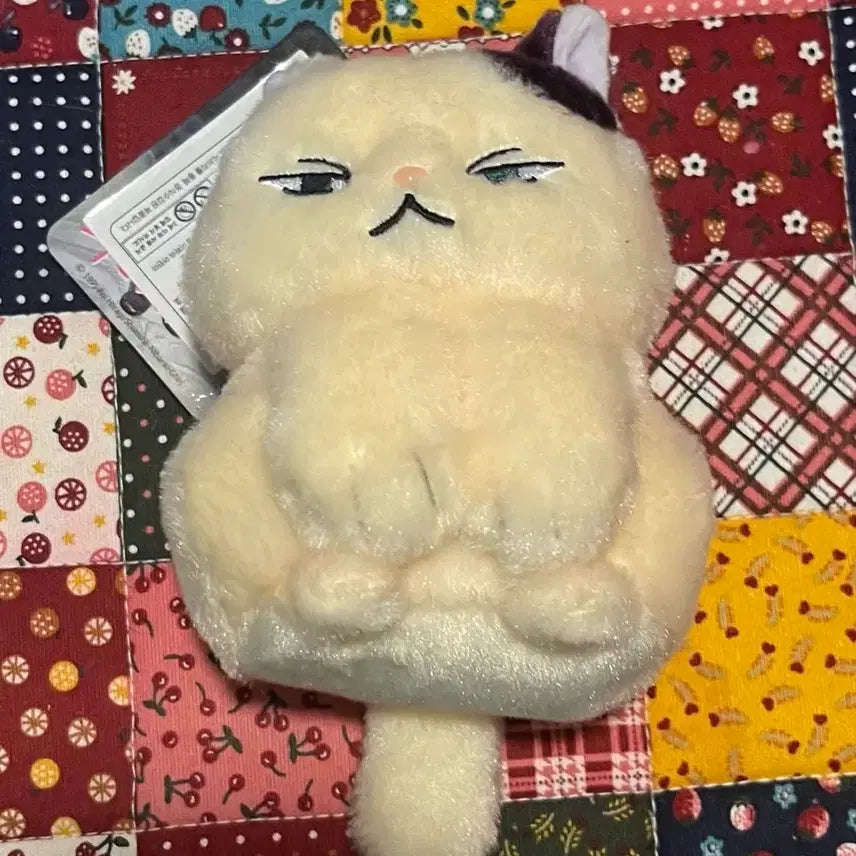[BUNJANG] Ghibli Whisper of the Heart / The Cat Returns Moon Mutta Doll Keychain & Badge Set / 지브리 귀를 기울이면/고양이의 보은 문 무타 인형 키링 뱃지