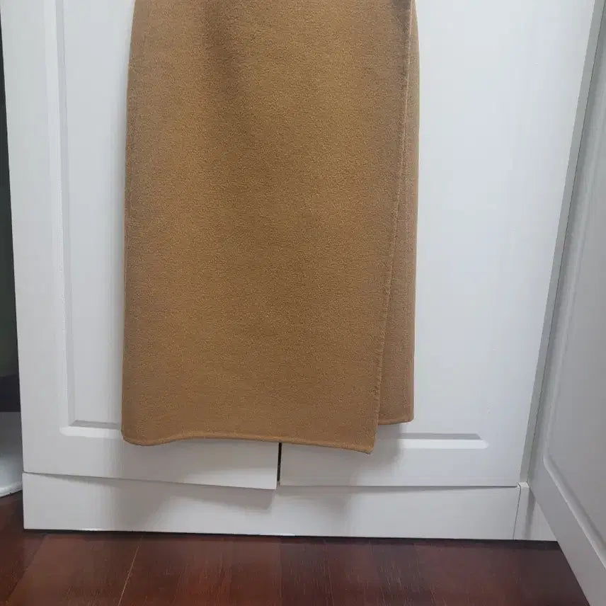 [BUNJANG] Danimax Brown H-Line Midi Skirt / 브라운 H라인 미디 스커트 DANIMAX