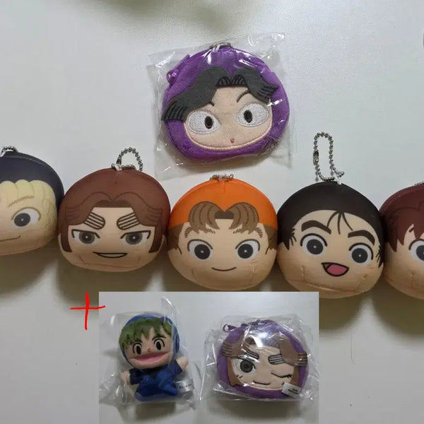 [BUNJANG] Nintama Rantarou Manju Wallets Bundle Set / 닌타마 만쥬 도이 손나몽 코마츠다 타키야샤마루 타카마루 아야베 지갑 일괄