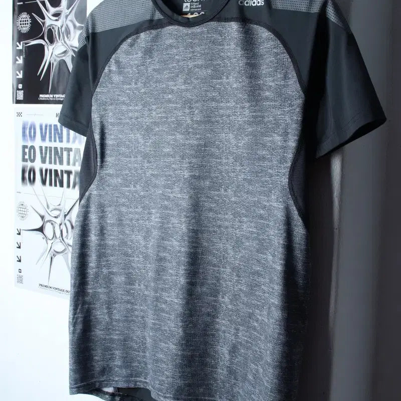 [BUNJANG] Adidas Techfit T-Shirt (L) / (L) 아디다스 반팔 티셔츠 기능성 테크핏 그레이-7A78