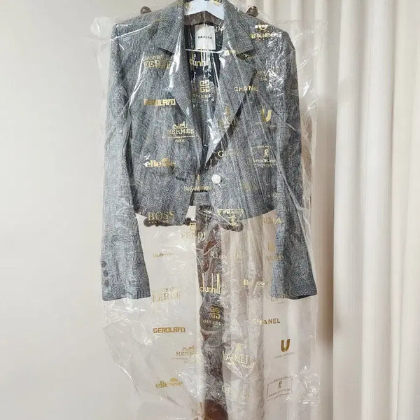 [BUNJANG] Sandro 2022 Linen Blend Glen Check Cropped Blazer / [정품/드라이완료]22년 산드로(SANDRO) 부드러운린넨  자켓