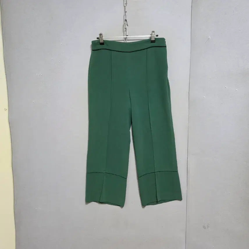 [BUNJANG] Ozssecon Green Trousers Size 55 / 오즈세컨 그린색 바지 n5118