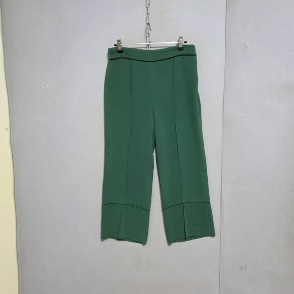 [BUNJANG] Ozssecon Green Trousers Size 55 / 오즈세컨 그린색 바지 n5118