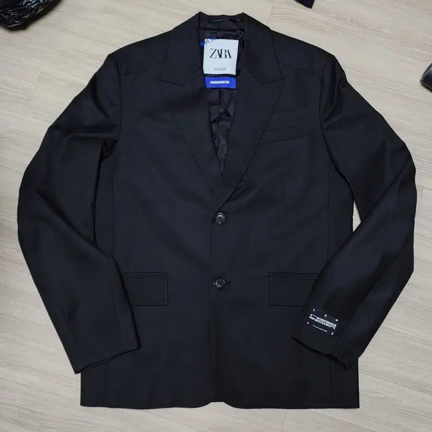 [BUNJANG] Zara x Ader Error Collaboration Oversized Black Blazer Jacket / [S] 자라 아더에러 콜라보 오버사이즈 블랙 블레이저 자켓