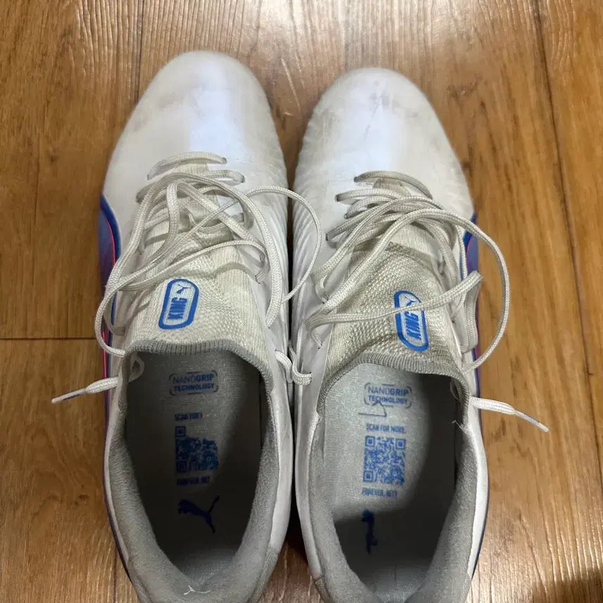 [BUNJANG] Puma King Soccer Cleats White Size 280 / 푸마 킹 축구화 화이트 280