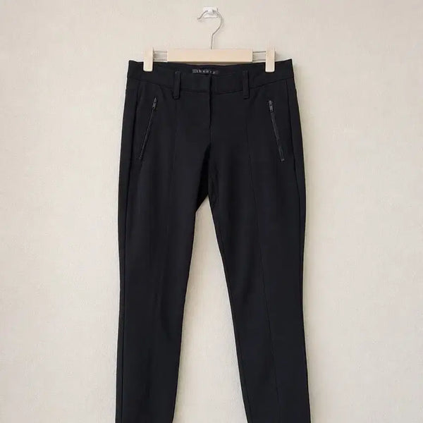 [BUNJANG] Theory Women's Black Stretch Pants Size 0 / (거의새거) theory 띠어리 여성 블랙 스판 팬츠 0 사이즈 64-8