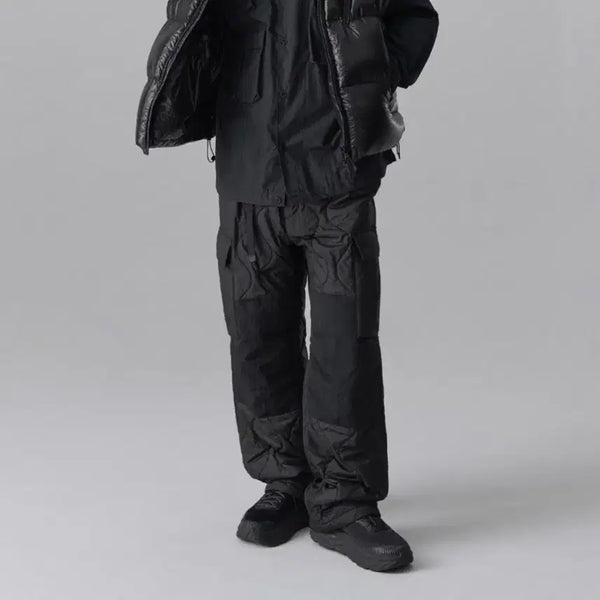 [BUNJANG] Musinsa City Leisure Padded Belted Cargo Pants Size 38 / 무신사 시티 레저 패딩 벨티드 카고 바지 38 사이즈