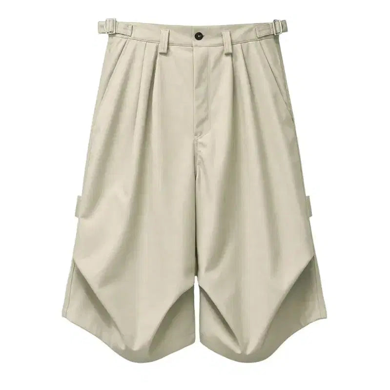 [BUNJANG] Kamiene x Coin Seoul Bermuda Slacks Beige / 카미엔 x 코인 서울 버뮤다 슬랙스 베이지