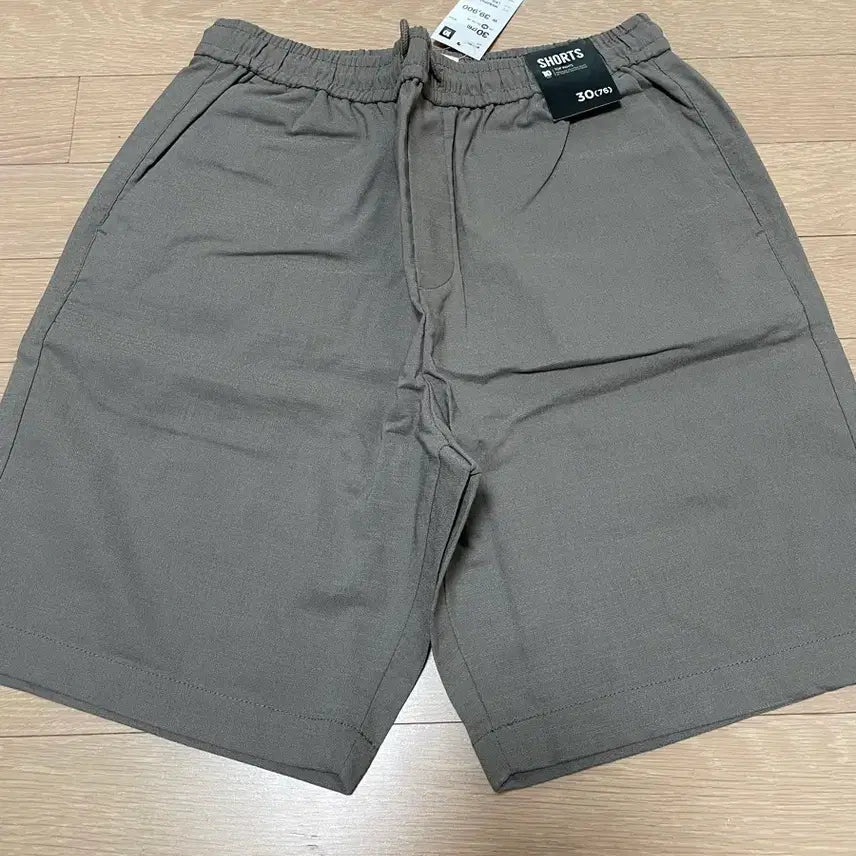 [BUNJANG] TOPTEN Cool Touch Banding Shorts Light Khaki / 새상품)탑텐 쿨터치 밴딩 쇼츠 라이트카키