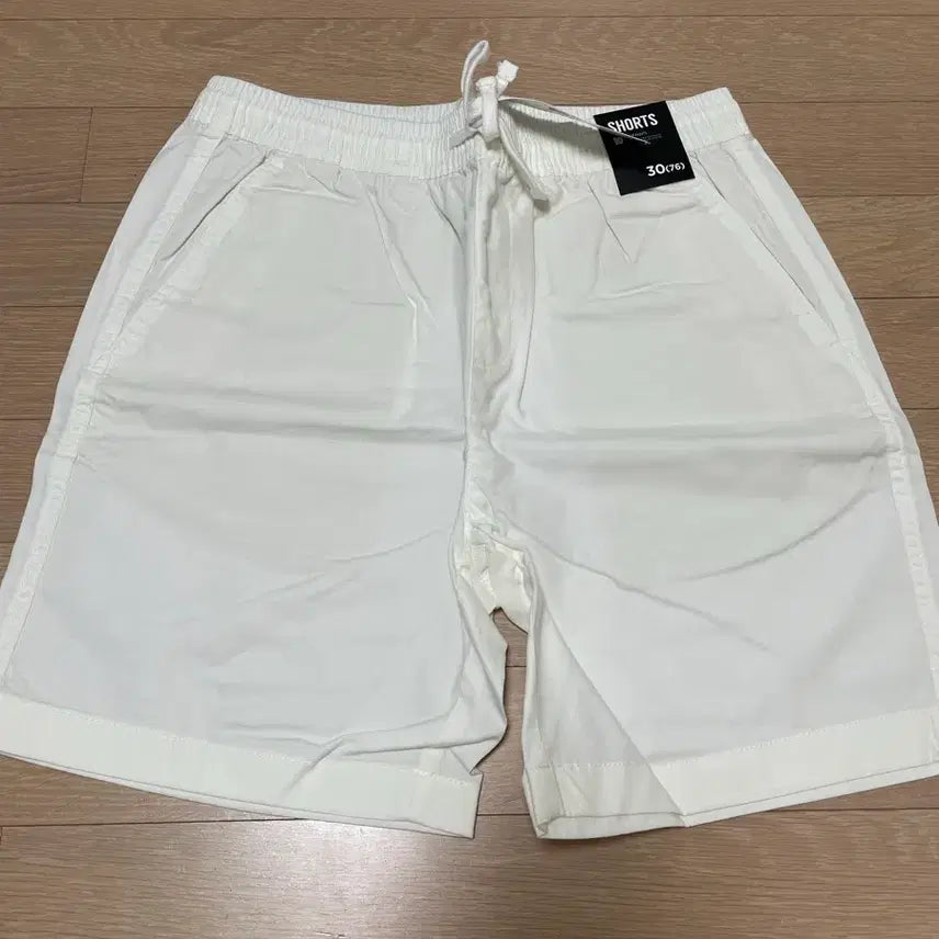 [BUNJANG] TOPTEN Cotton Bending Shorts Off White / 새상품)탑텐 코튼 밴딩 쇼츠 오프화이트컬러