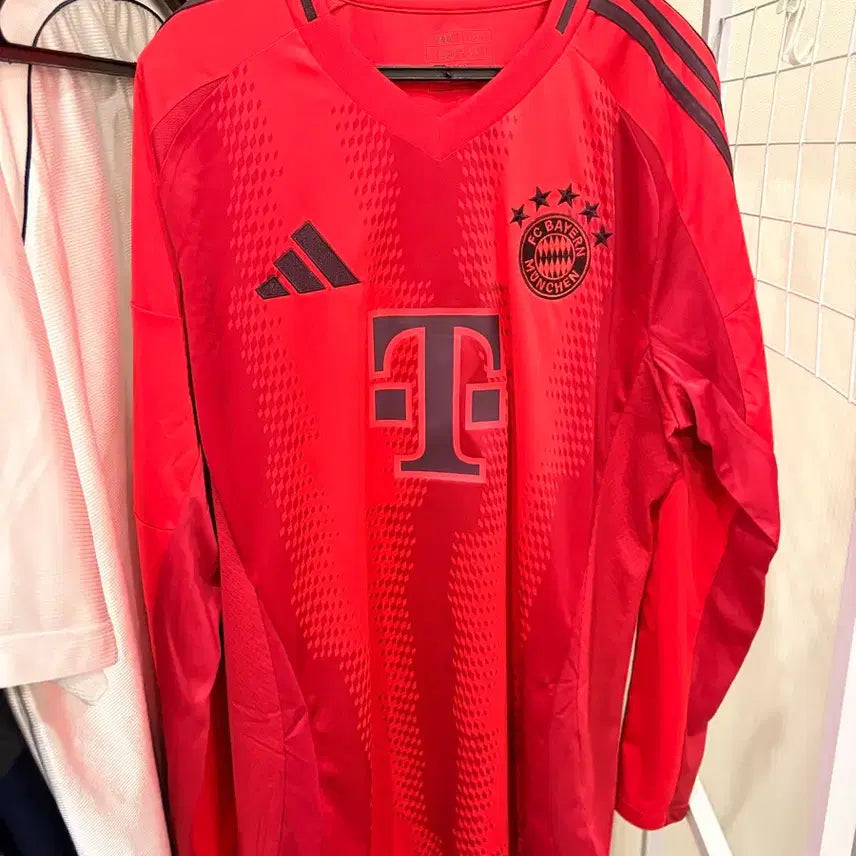 [BUNJANG] Adidas Bayern Munich Red Jersey XL / 아디다스 바이에른 뮌헨 유니폼 레드