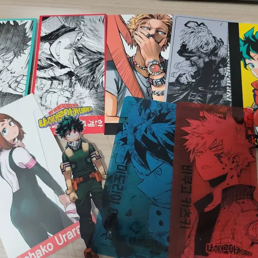 [BUNJANG] My Hero Academia Volume 1 Special First Edition Bonus Bundle / 나히아 히로아카 나의 히어로 아카데미아 단행본 초판특전 일괄