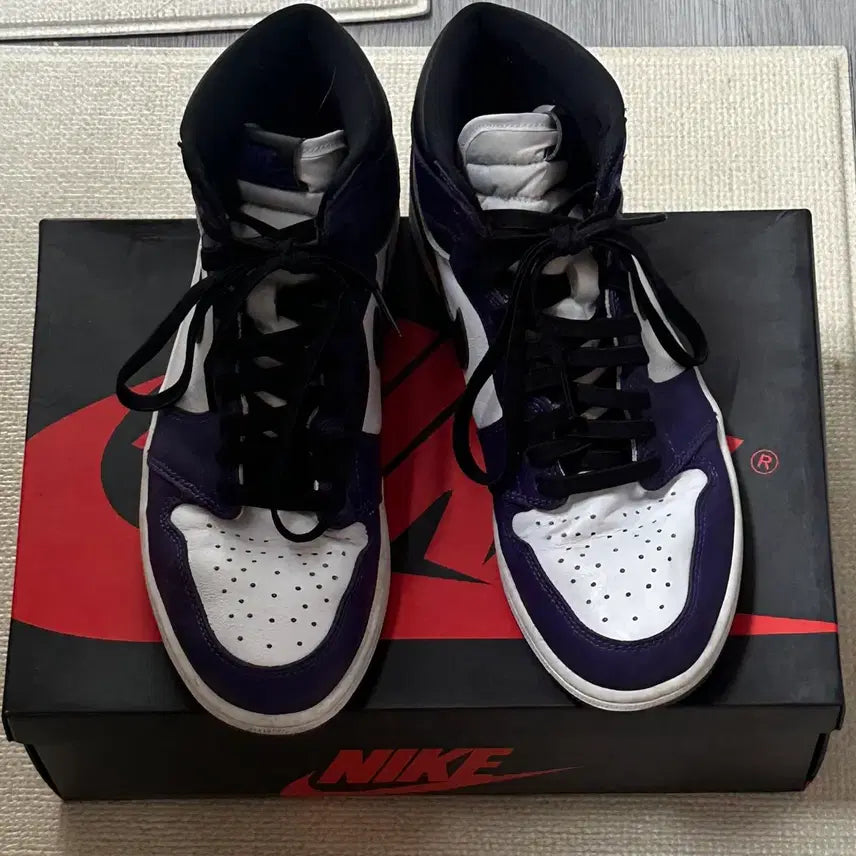 [BUNJANG] Air Jordan 1 High Court Purple / 조던1 하이 코트 퍼플