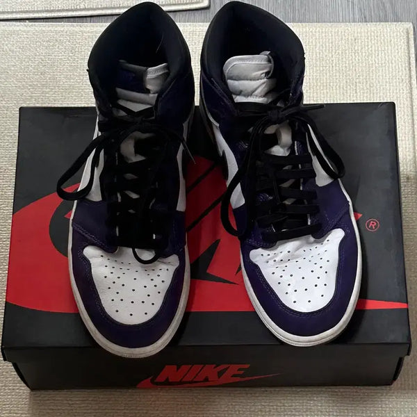 [BUNJANG] Air Jordan 1 High Court Purple / 조던1 하이 코트 퍼플
