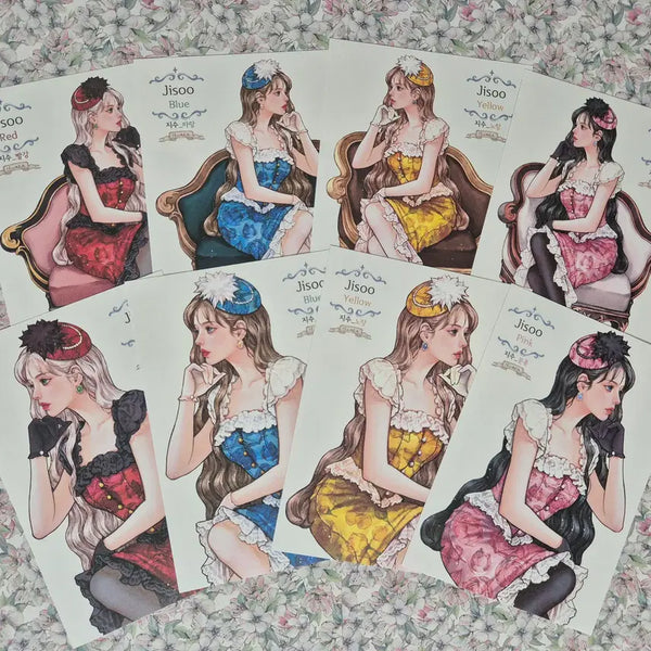 [BUNJANG] Hwa Ra Jisoo Photocard Set / [화라] 지수