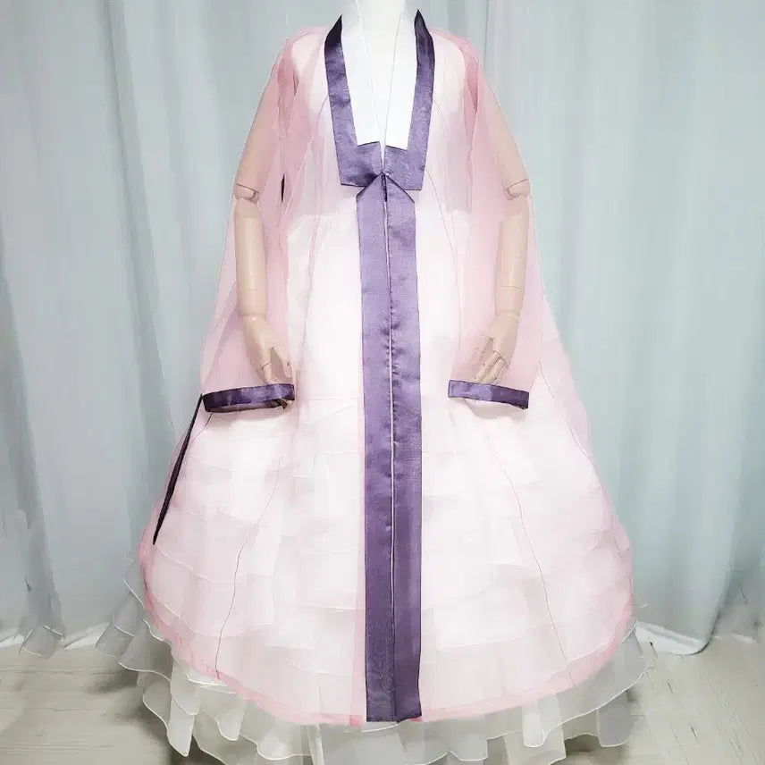 [BUNJANG] Women's Hanbok Wide See-Through Jangot / 여성한복 광폭 시스루 장옷