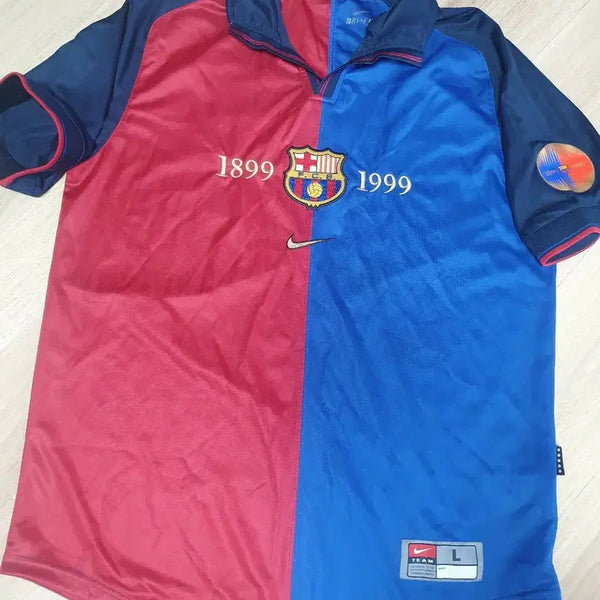 [BUNJANG] Nike Barcelona 1899-1999 Uniform L / 나이키 바르셀로나 1899-1999 유니폼L