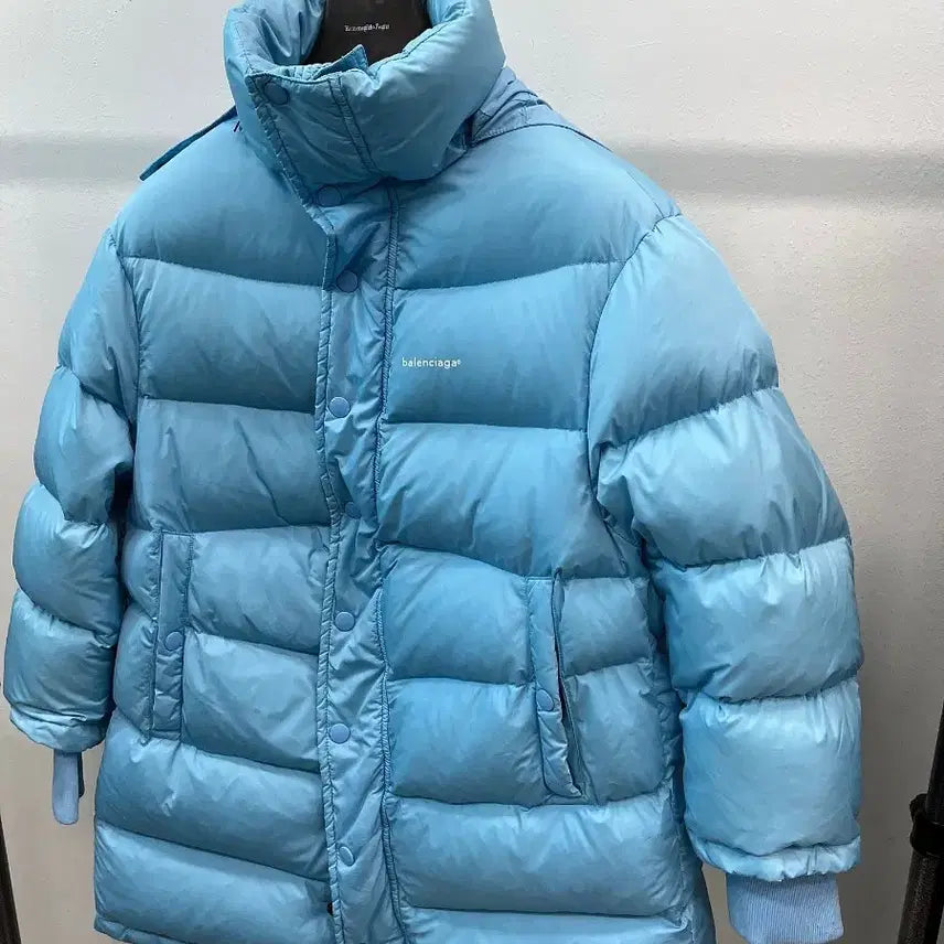 [BUNJANG] Balenciaga Logo Oversized Puffer Down Jacket / 여) 발렌시아가 로고 오버 푸퍼다운