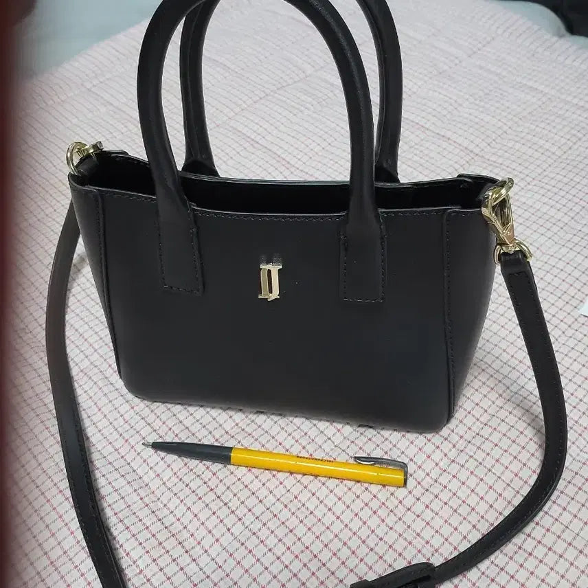 [BUNJANG] J.ESTINA Black Shoulder Tote Bag / 제이에스티나 가방