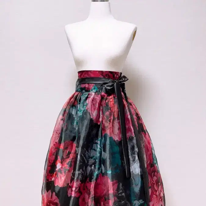 [BUNJANG] Handmade Wrap Skirt / 허리치마 (핸드메이드 새상품)