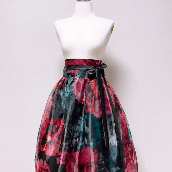 [BUNJANG] Handmade Wrap Skirt / 허리치마 (핸드메이드 새상품)