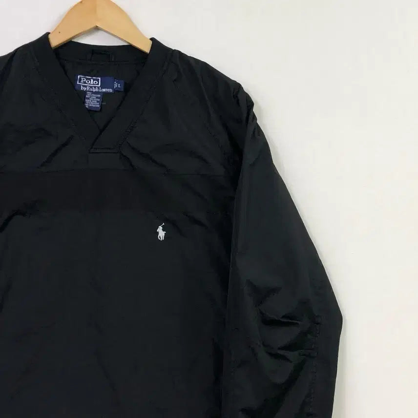 [BUNJANG] Polo Ralph Lauren Black Warm-up Jacket / L 폴로 블랙 웜업