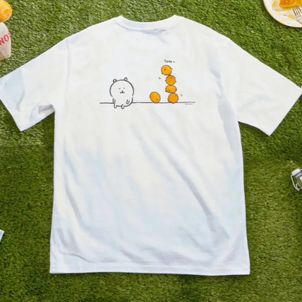 [BUNJANG] Spao Nongdamgom Corocoro T-Shirt (S, Korean Exclusive) / [미개봉] 농담곰 고로케 티셔츠 s 한국한정 스파오 시원하담곰 담곰이