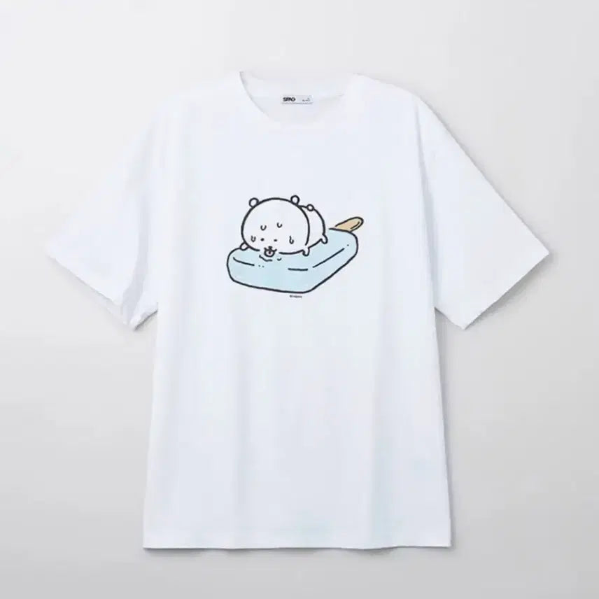 [BUNJANG] SPAO Ice Cream Nunchigom Summer T-Shirt M Size / 미개봉) M 아이스크림 담곰이 여름 반팔 티셔츠 농담곰 캐릭터 스파오