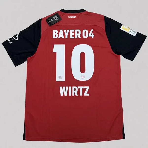 [BUNJANG] 24-25 Bayer Leverkusen Home Wirtz League Jersey XL / [해외 XL] 24-25 레버쿠젠 홈 비르츠 리그 유니폼