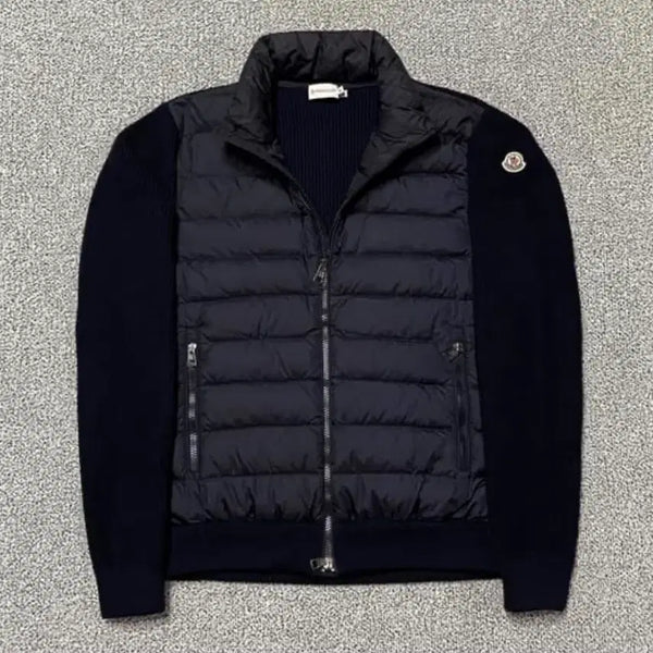 [BUNJANG] Moncler Knit Down Jacket Black S / 몽클레어 니트패딩