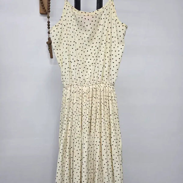 [BUNJANG] Plastic Island Patterned Dress S / 플라스틱 아일랜드 패턴 원피스 S