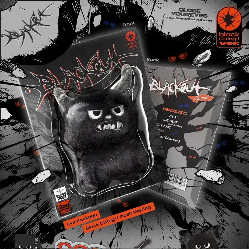 [BUNJANG] Close Your Eyes Black Cleatingy Album / 클로즈유어아이즈 블팅이 블랙클팅이 앨범