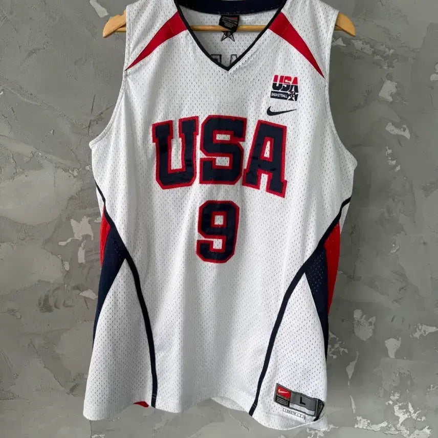 [BUNJANG] Nike USA Basketball National Team #9 Jersey L / 나이키 USA 농구 국가대표팀 9번 저지 L