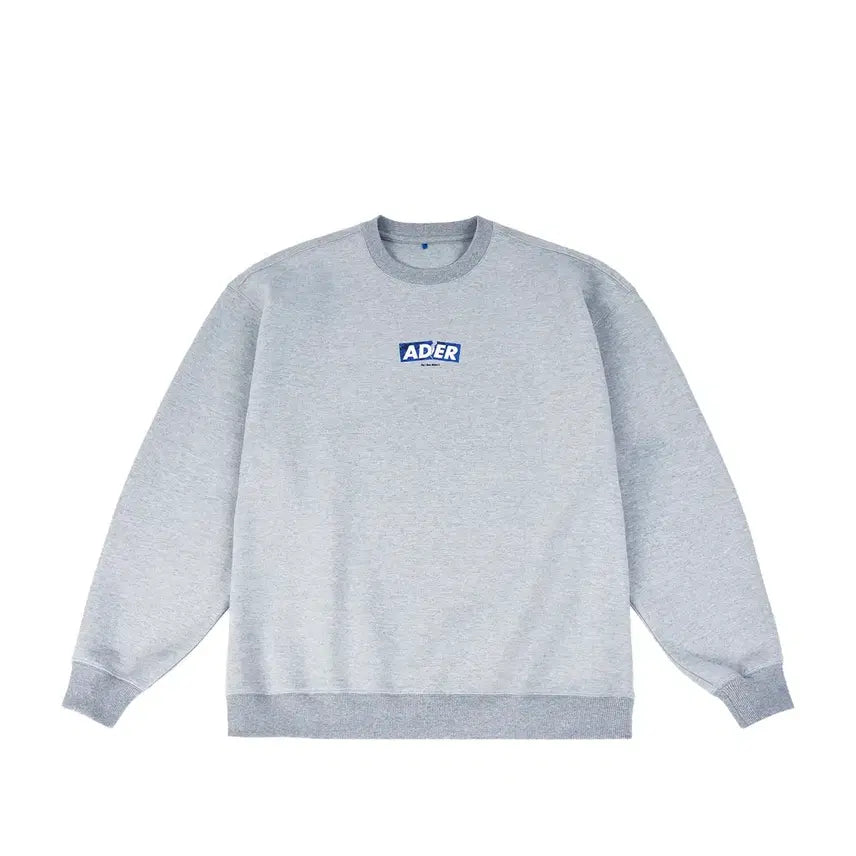[BUNJANG] Ader Error Origin Box 4211 Sweatshirt Grey A1 Size Sealed / 아더에러 오리진 박스 4211 스웨트셔츠  그레이 A1사이즈 미개봉 새상