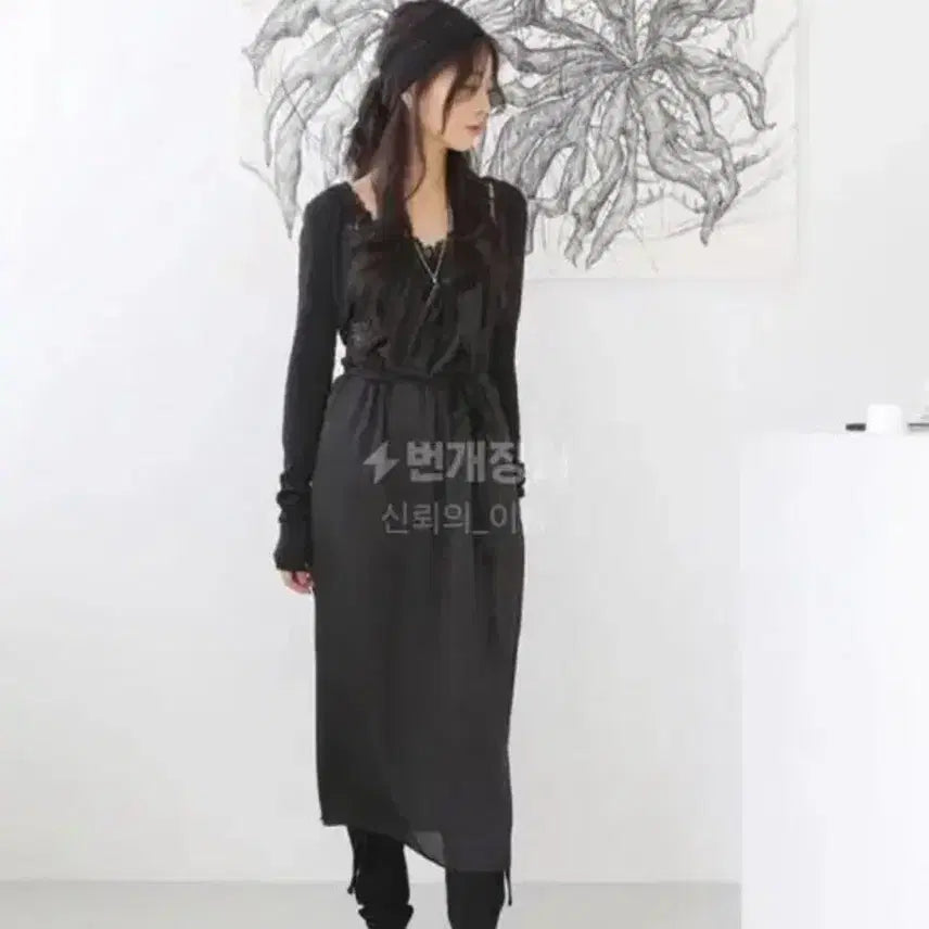 [BUNJANG] threetimes th.001 Maid Dress / 쓰리타임즈 th.001 메이드 원피스 threetimes
