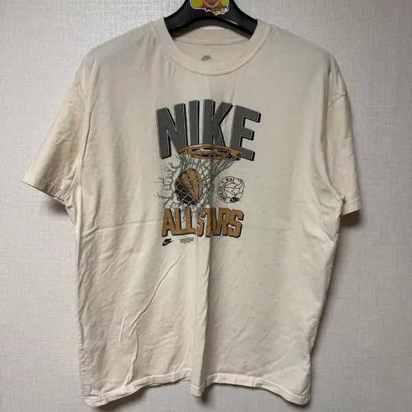 [BUNJANG] Nike Graphic T-Shirt (L / 105) / 나이키 NIKE 그래픽 반팔 티셔츠 판매 살색 L 105