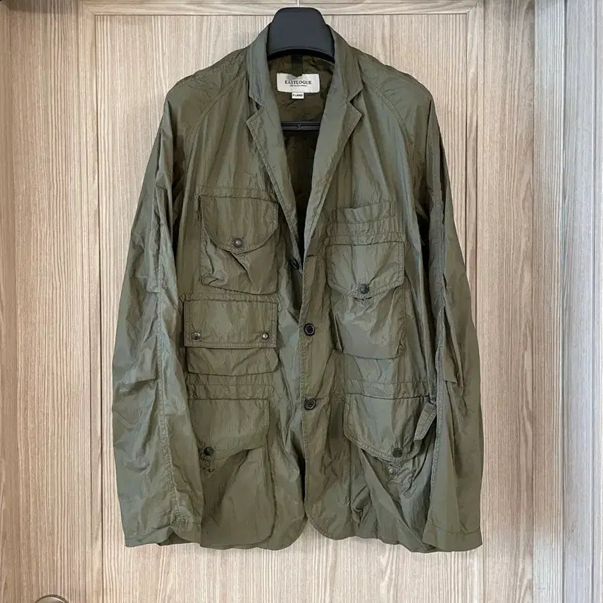 [BUNJANG] Eastlogue Nylon Ripstop Trekking Utility Jacket XL / 이스트로그 나일론 립스탑 트레킹 유틸리티 자켓 xl