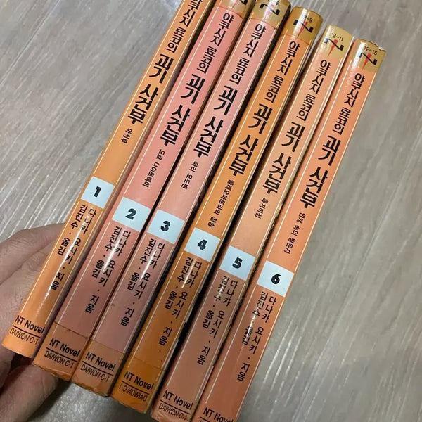 [BUNJANG] Yoshiki Tanaka Yakushiji Ryoko's Strange Case Files Light Novel Vol. 1-6 / (최종가)라이트노벨 야쿠시지 료코의 괴기사건부 1~6 팝니다.