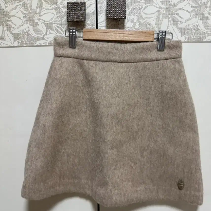 [BUNJANG] Angora Mini Skirt Size S / 앙고라 미니 스커트 size S