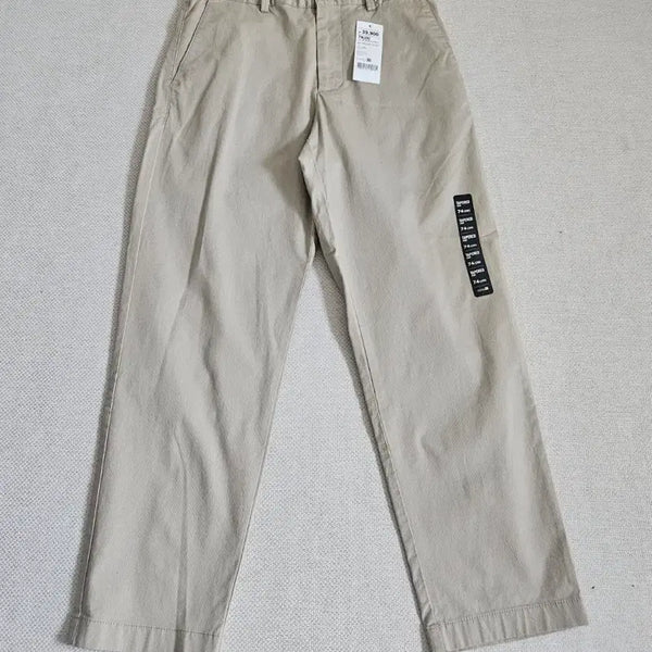 [BUNJANG] TOPTEN Half-Banding Tapered Crop Pants Beige 29-inch / (새상품)탑텐 하프밴딩 테이퍼드크롭 팬츠 29인치 베이지