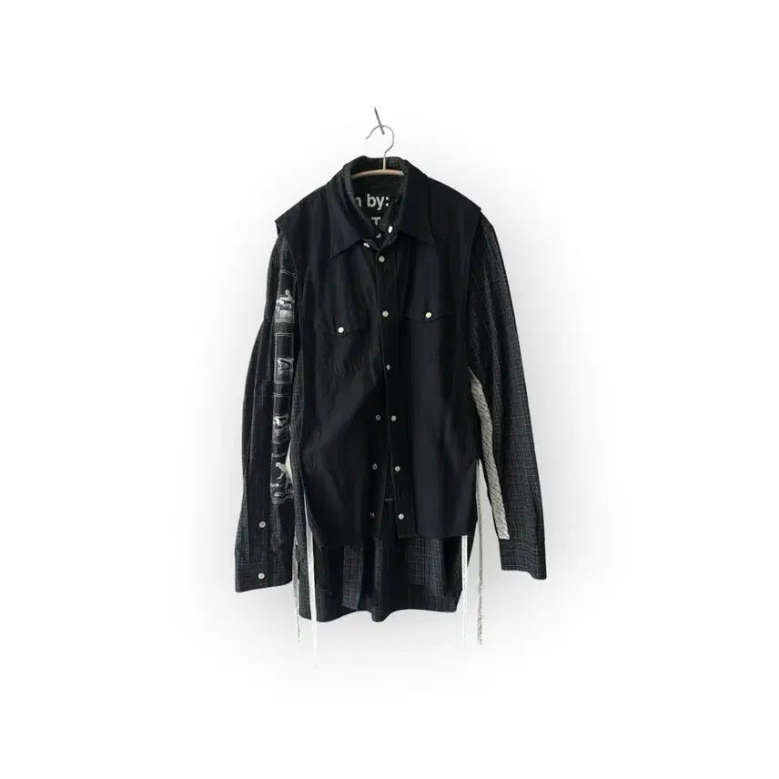 [BUNJANG] Soloist Cobain Charles Petersen Reversible Shirt / 솔로이스트 코트코베인 찰스피터슨 셔츠