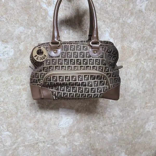 [BUNJANG] Fendi Zucchino Shoulder Bag / 펜디 주키노 숄더백 명품크로스백트리옹프아바백테수토호보백