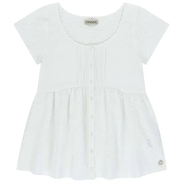 [BUNJANG] Koiseio Pin Tuck Blouse / [새상품] 코이세이오 핀턱 블라우스