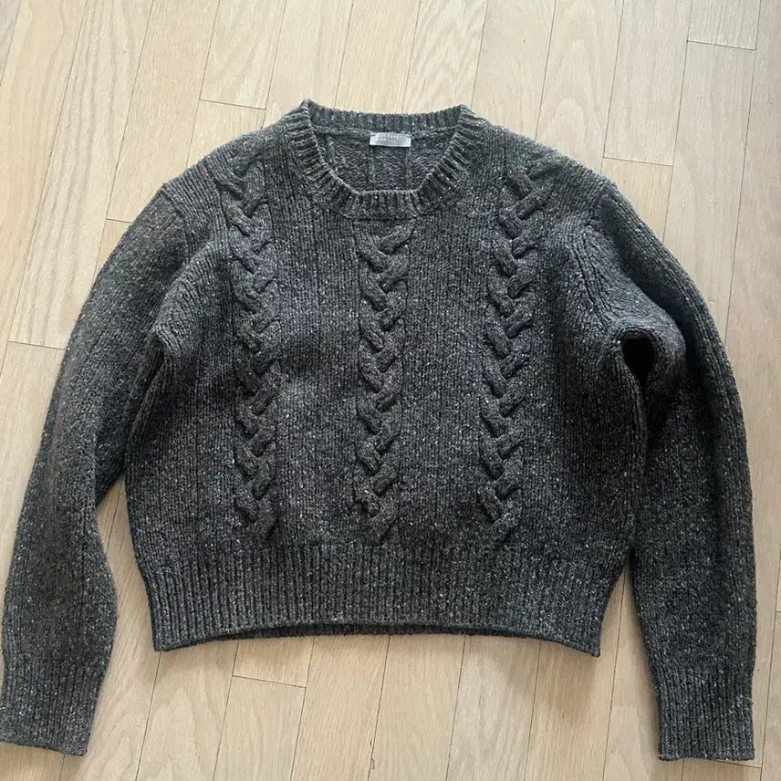 [BUNJANG] Margaret Howell Cable Knit Sweater / 마가렛호웰 케이블 니트 스웨터