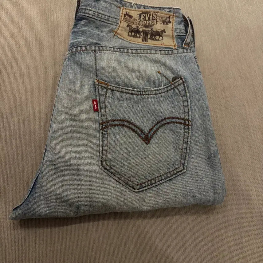 [BUNJANG] Levi's 00's Cooper Light Wash Denim Pants W30 L32 / 리바이스 00's 쿠퍼 연청 데님 팬츠 W30 L32