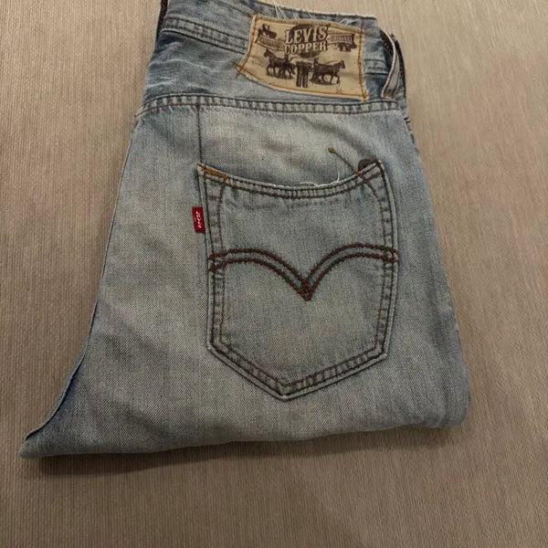 [BUNJANG] Levi's 00's Cooper Light Wash Denim Pants W30 L32 / 리바이스 00's 쿠퍼 연청 데님 팬츠 W30 L32