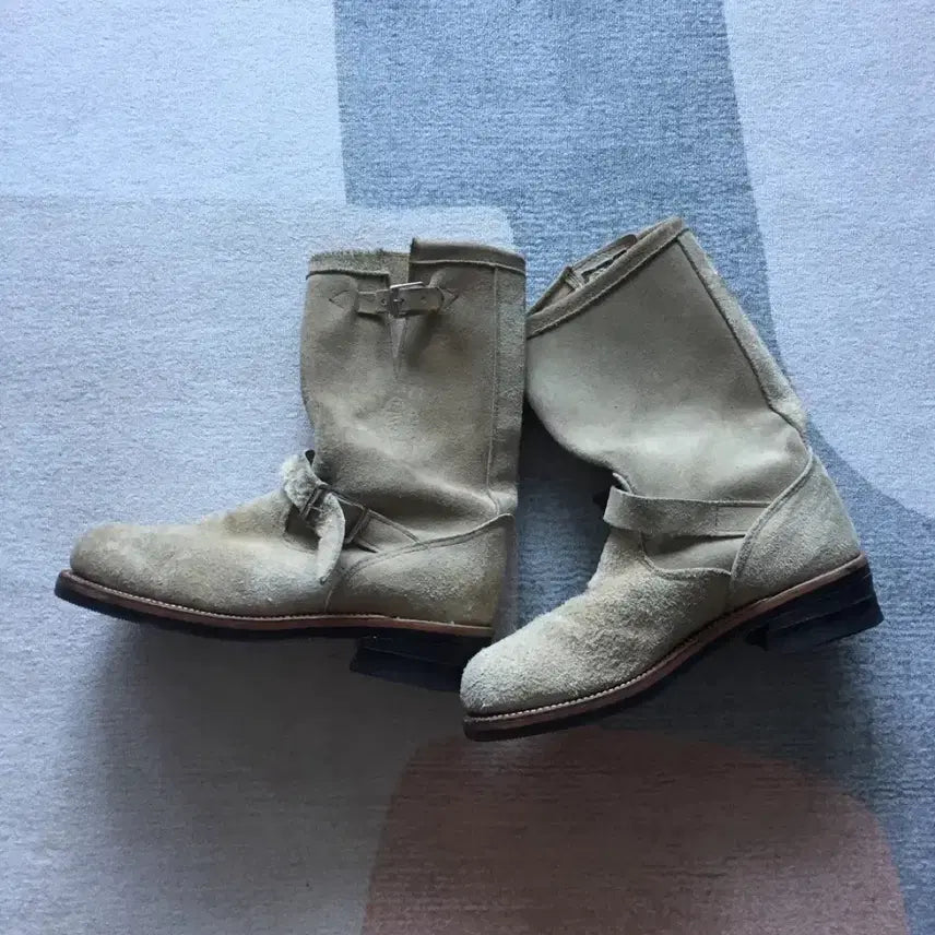 [BUNJANG] Chippewa PT83 Suede Engineer Boots / 빈티지 치페와 pt83 스웨이드 엔지니어부츠