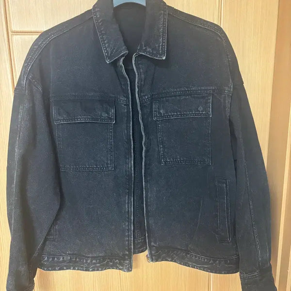 [BUNJANG] Juun.J Black Denim Work Jacket / 준지 블랙 데님 워크 자켓 46