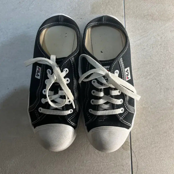 [BUNJANG] Fila Mule Sneakers / [240] 휠라 뮬 운동화 스니커즈