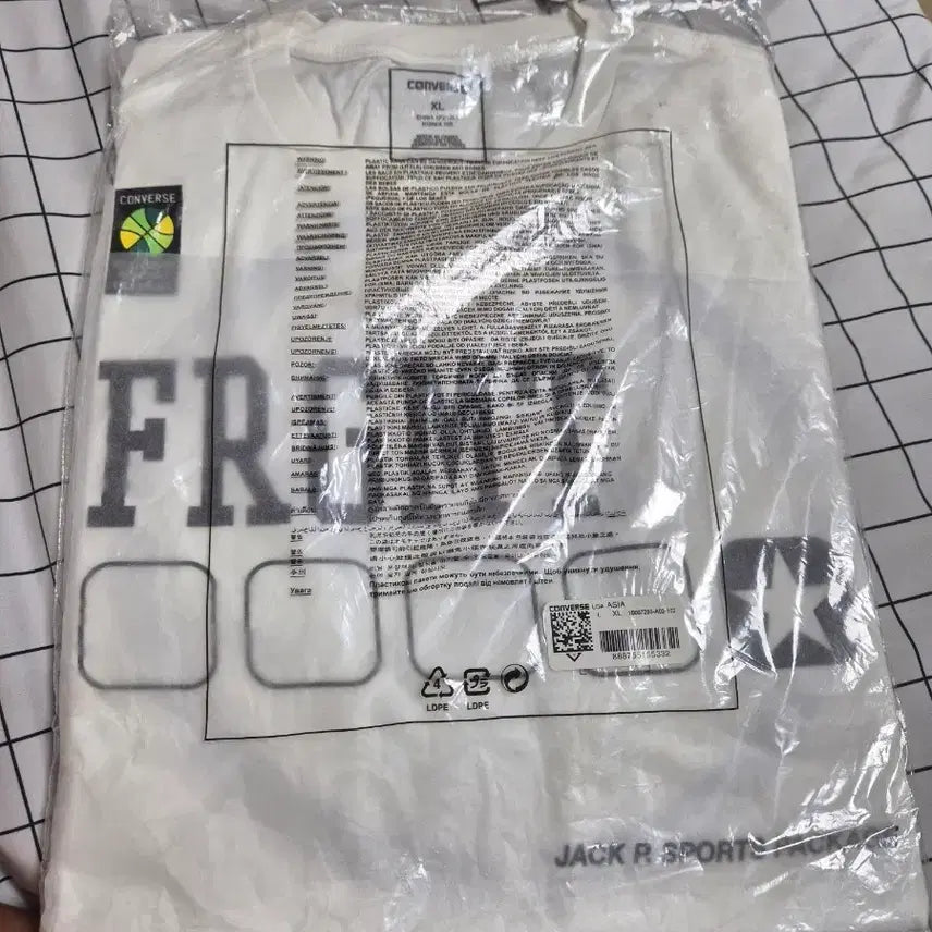 [BUNJANG] Fragment x Converse Short Sleeve T-Shirt XL New / 프라그먼트 x 컨버스  반팔티 XL 새상품